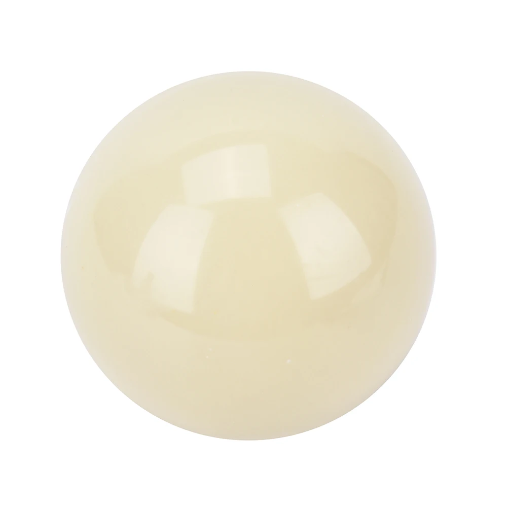 Pool Balls White Billiard Training Ball Snooker Ball Cue 57.2mm 1pc