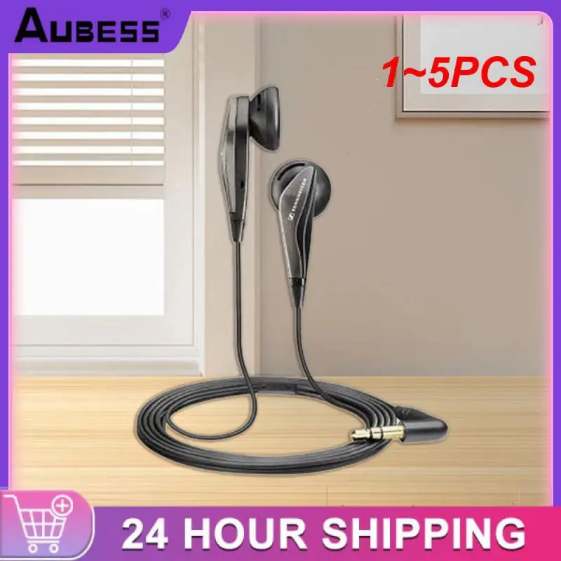 

1~5PCS MX 375 In-ear Headphones Deep Bass Earphone Dynamic Sound 3.5mm Headset Black For IOS Android phones