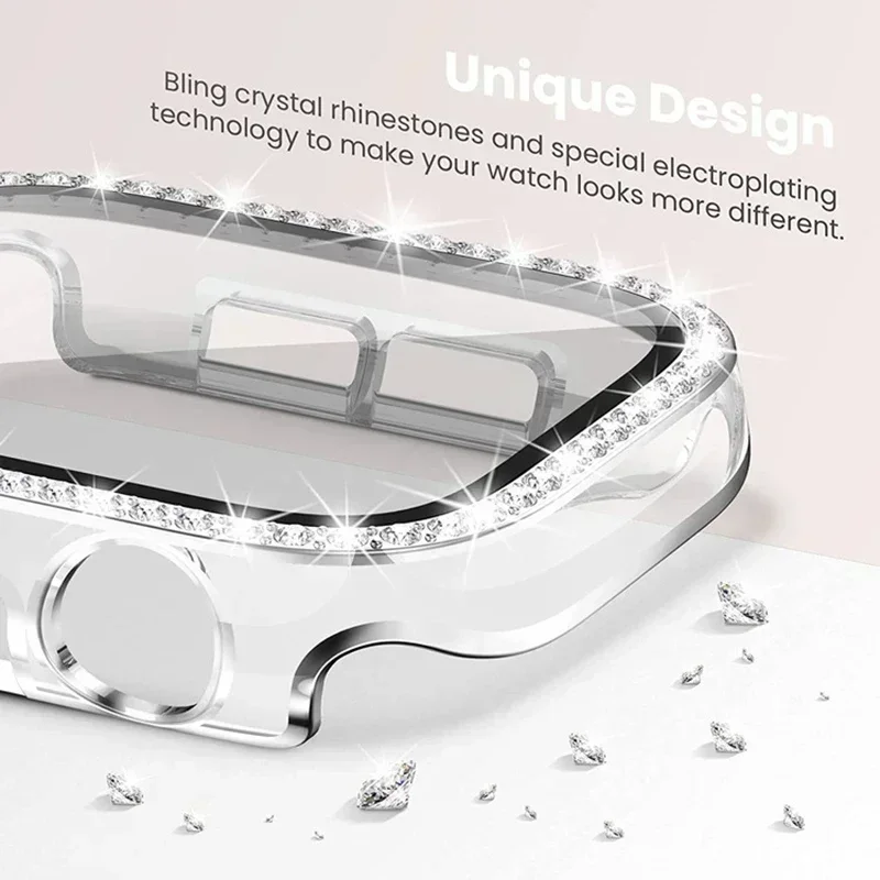 Sparkling Bling Diamond Bumper with Screen Protector
