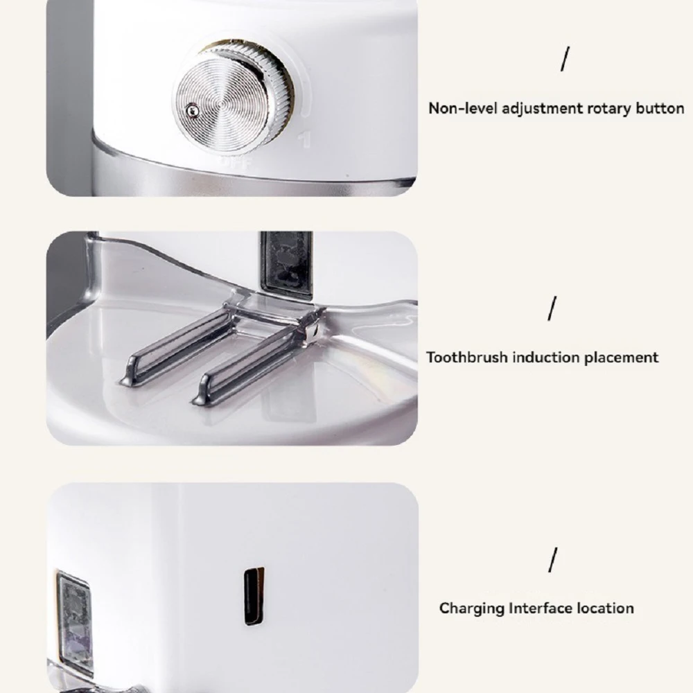 Fully Automatic Induction Toothpaste Squeezer Removable Bathroom Accessories Punch-free Bathroom Supplies Toothpaste Squeezer 6