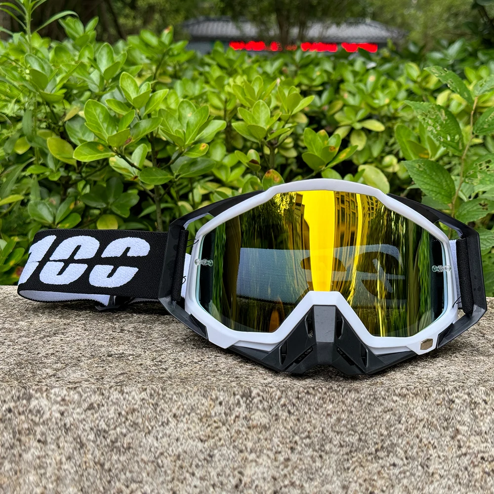 Hot 100 Motorrad Brille Brille Motocross Brille Helm MX Moto Dirt Bike ATV Ski Outdoor Sport Glas Roller Googles Maske – Detail 8