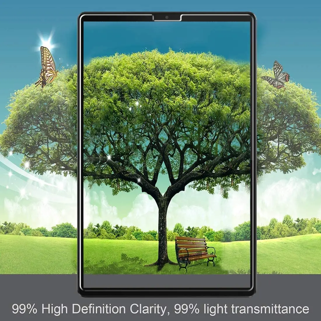Premium HD Tempered Glass Screen Protector - Anti-Scratch, Crystal Clear Display