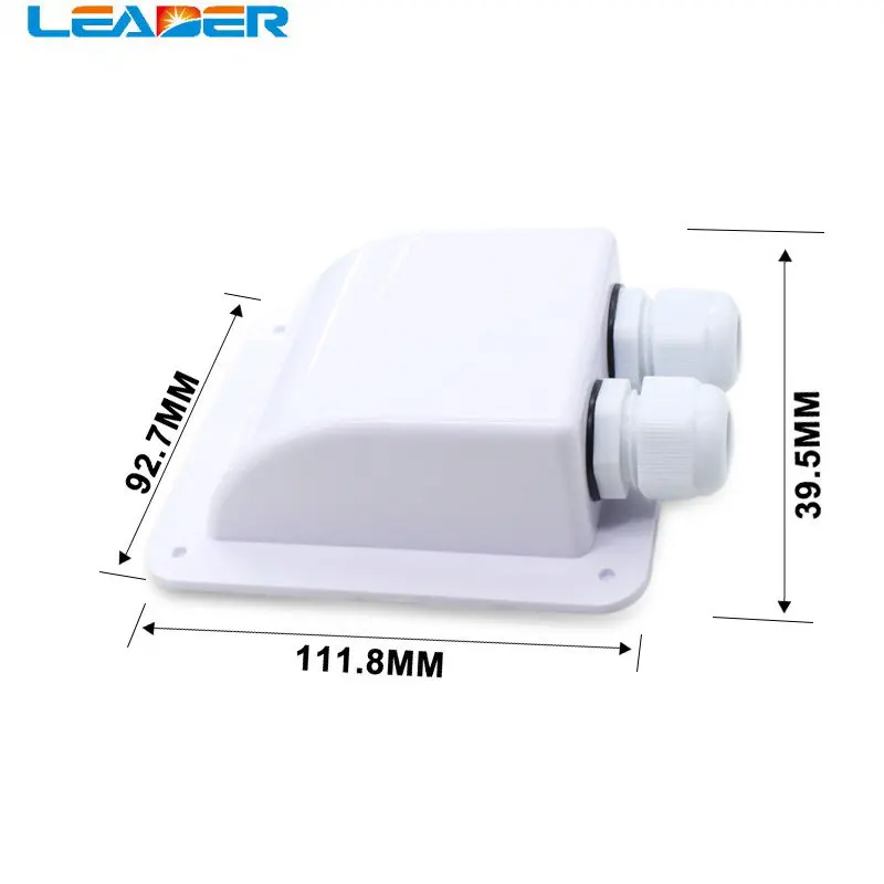 EU RV Top Roof Solar Panel Mounting Fixing Bracket Kit Wire Box ABS Supporting Holder for Caravans Camper Boat Yacht Motorhome motor mounting bracket folding shelf bracket shelf bracket tv wall mount bracket