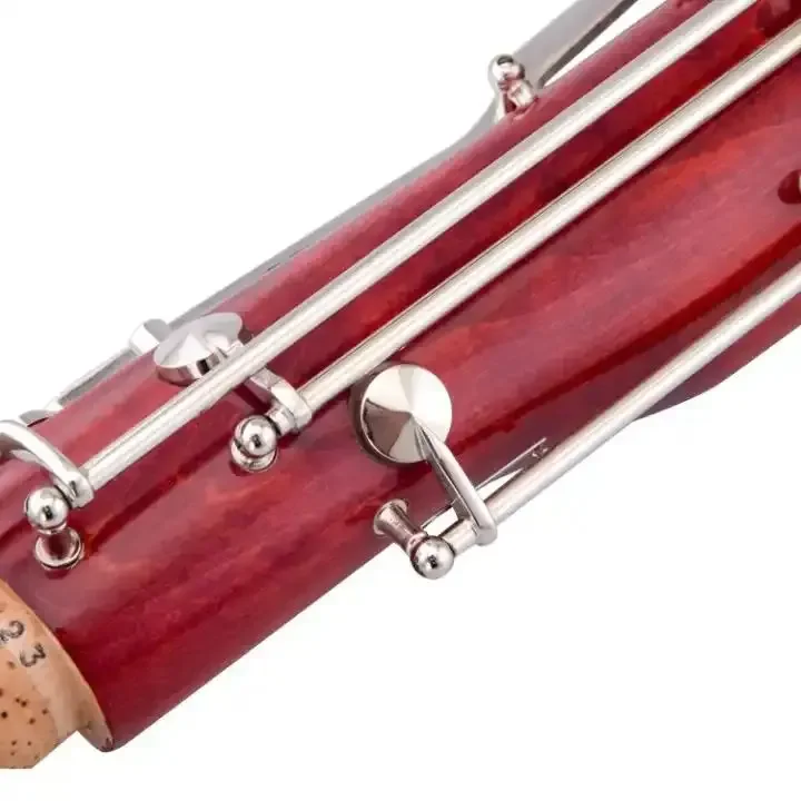 Tide Music C key maple wood nickel plated key Bassoon