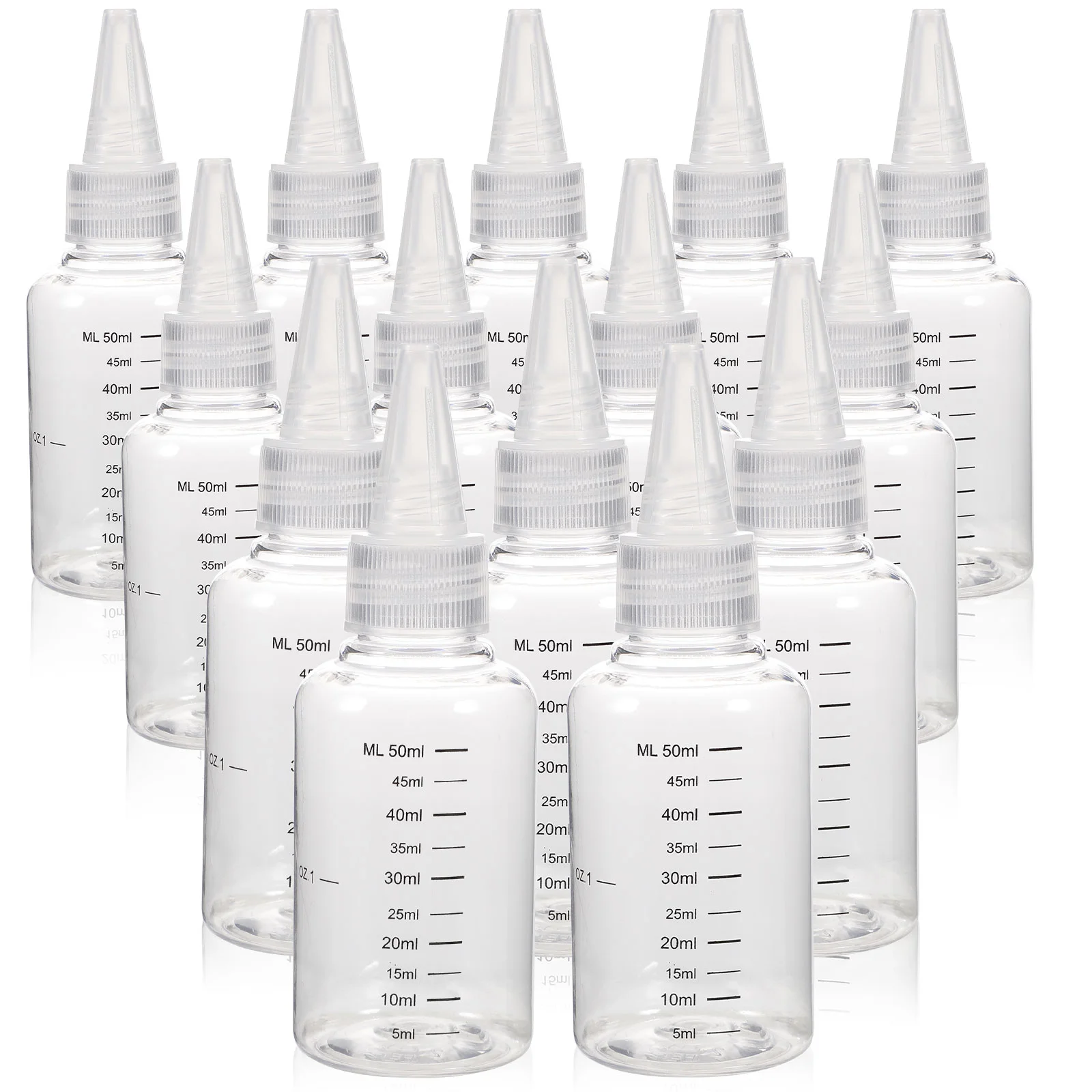 

Travel Bottle with Scale Press Hair Oil Dropper Food Containers Lids Tip Bottles Paint
