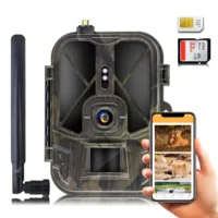 Night Vision Hunting Camera with App Control, 4G Tracking Cam, APP Control, Cloud Service, 8000mAh Li-Battery, 120 ° Detection, 1