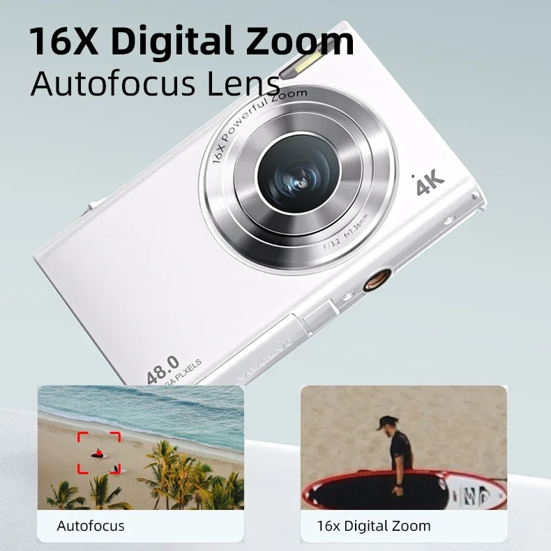 Colorful 2.88 inch 48MP cinema digital video cameras CCD portable mini CCD cameras