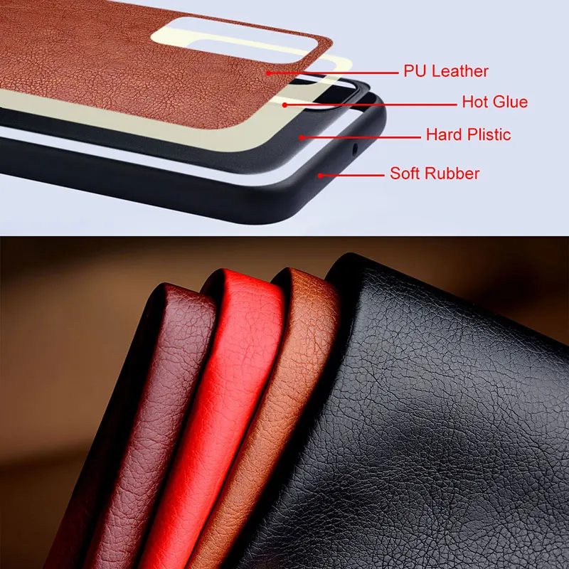 Sleek Business Style PU Leather Fashion Case – Durable & Sophisticated Cover