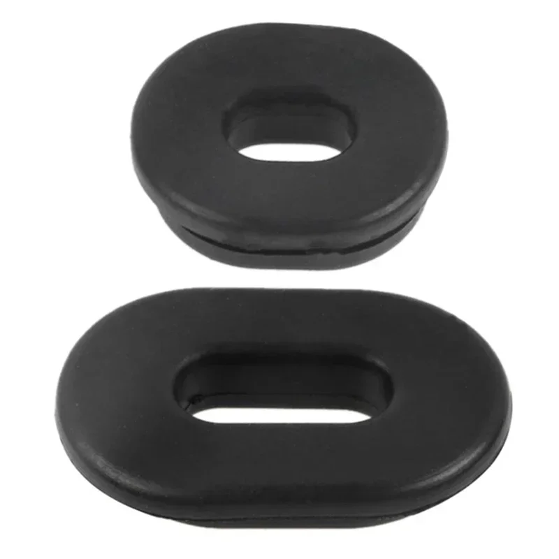 Black Rubber Motorcycle Side Cover Grommet Set for Honda