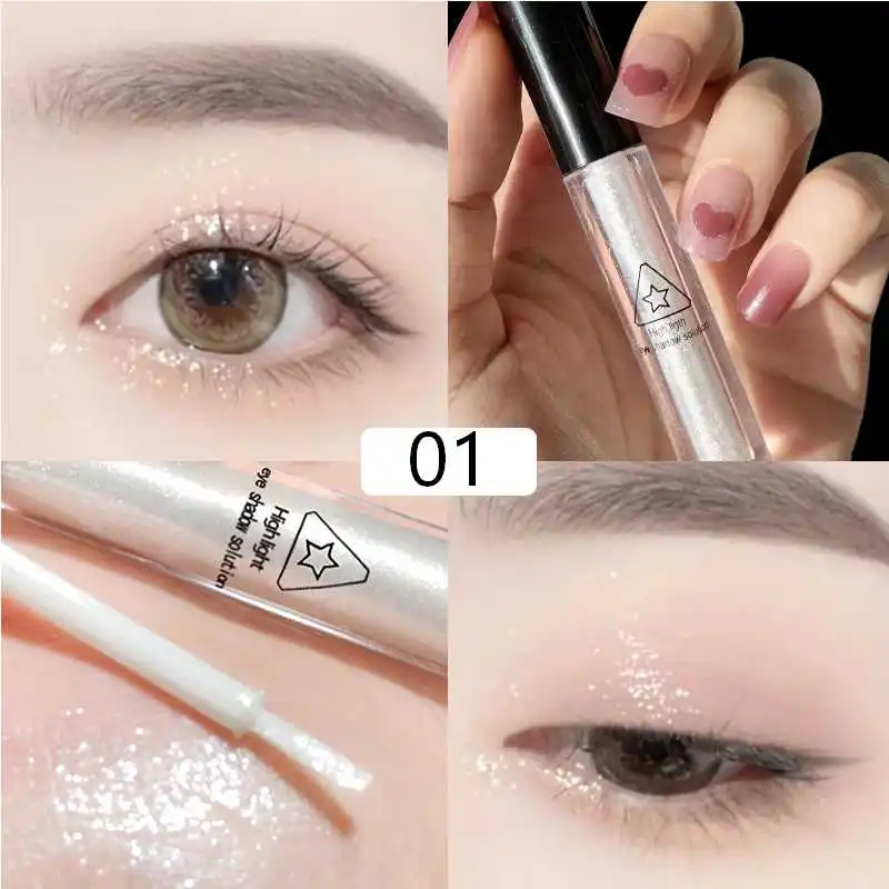Delineador De Ojos Líquido Irremplazable Con Purpurina