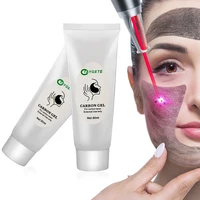 Black Gel Mask For ND YAG Laser Skin Peeling Carbon Cream Rejuvenation Whitening Facial Moisturizing Peel Deep Cleaning 80ML/PCS 1