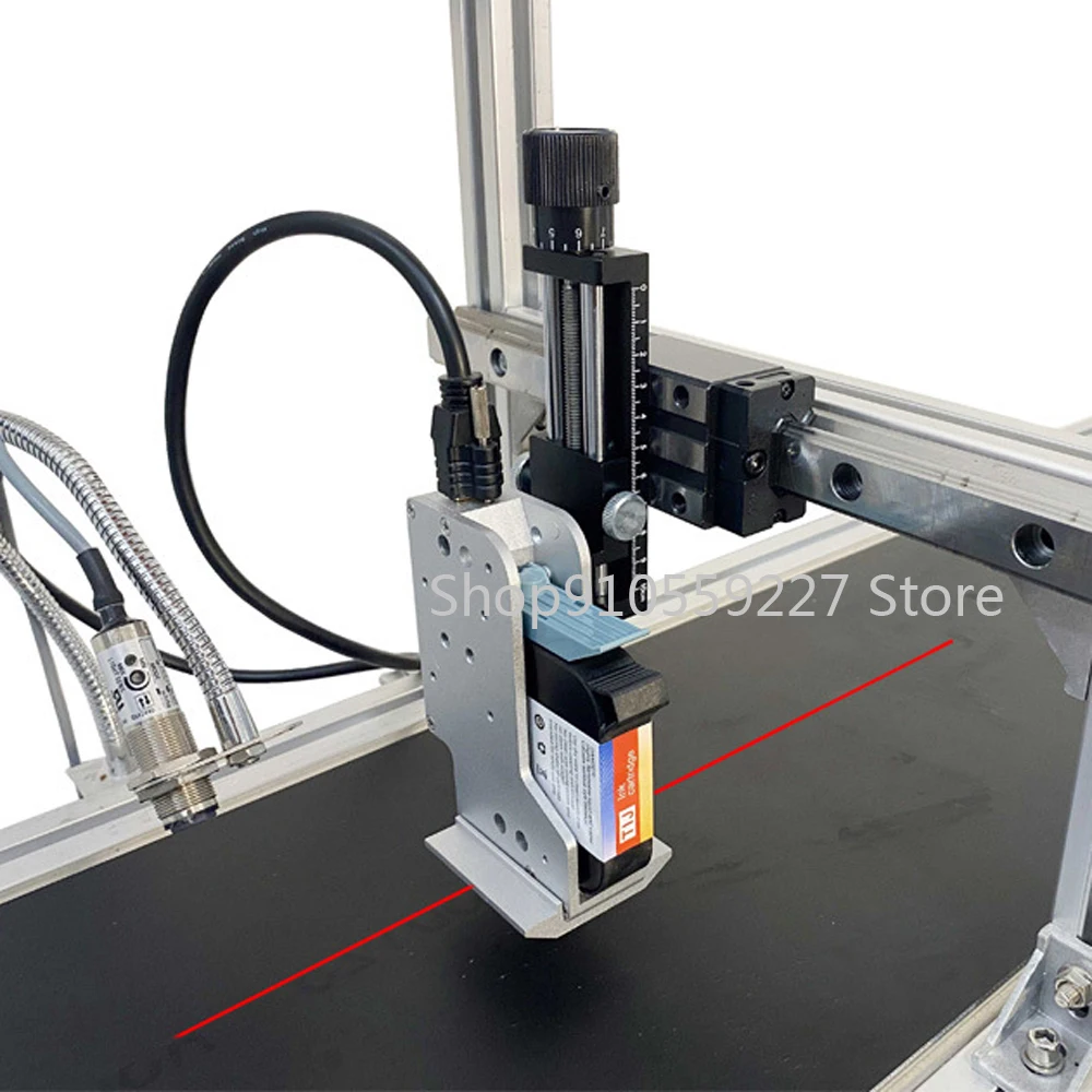 Suporte de Cartucho de Tinta de Secagem Rápida para Impressora Automática do Leito Data de Expiração Contínua Tij Máquina de Impressão Codificação do Lote - Imagem 6