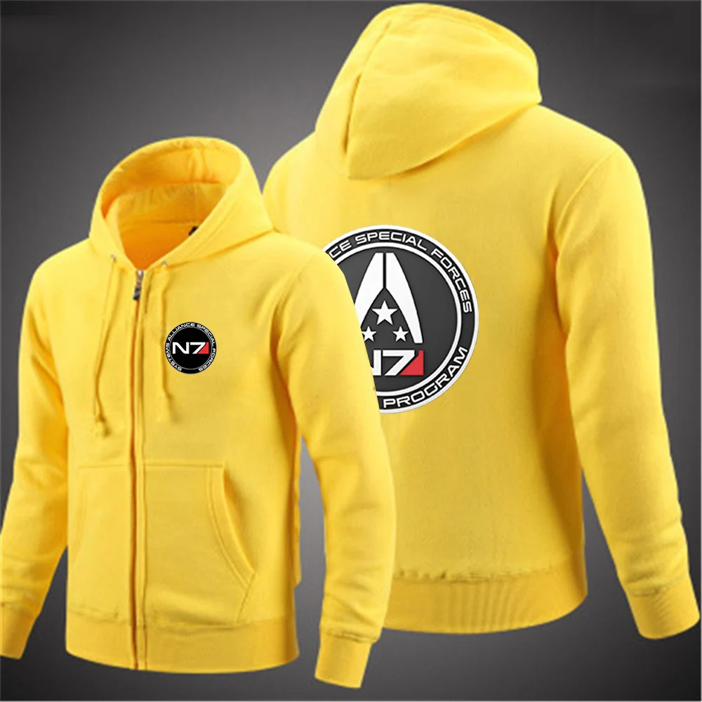 Men's Long Sleeve Casual Hoodie with Drawstring