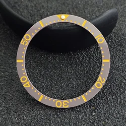 Blue Luminous Flat Ceramic Bezel Insert for Watches - Watch Accessory (10 ceramic bezel)