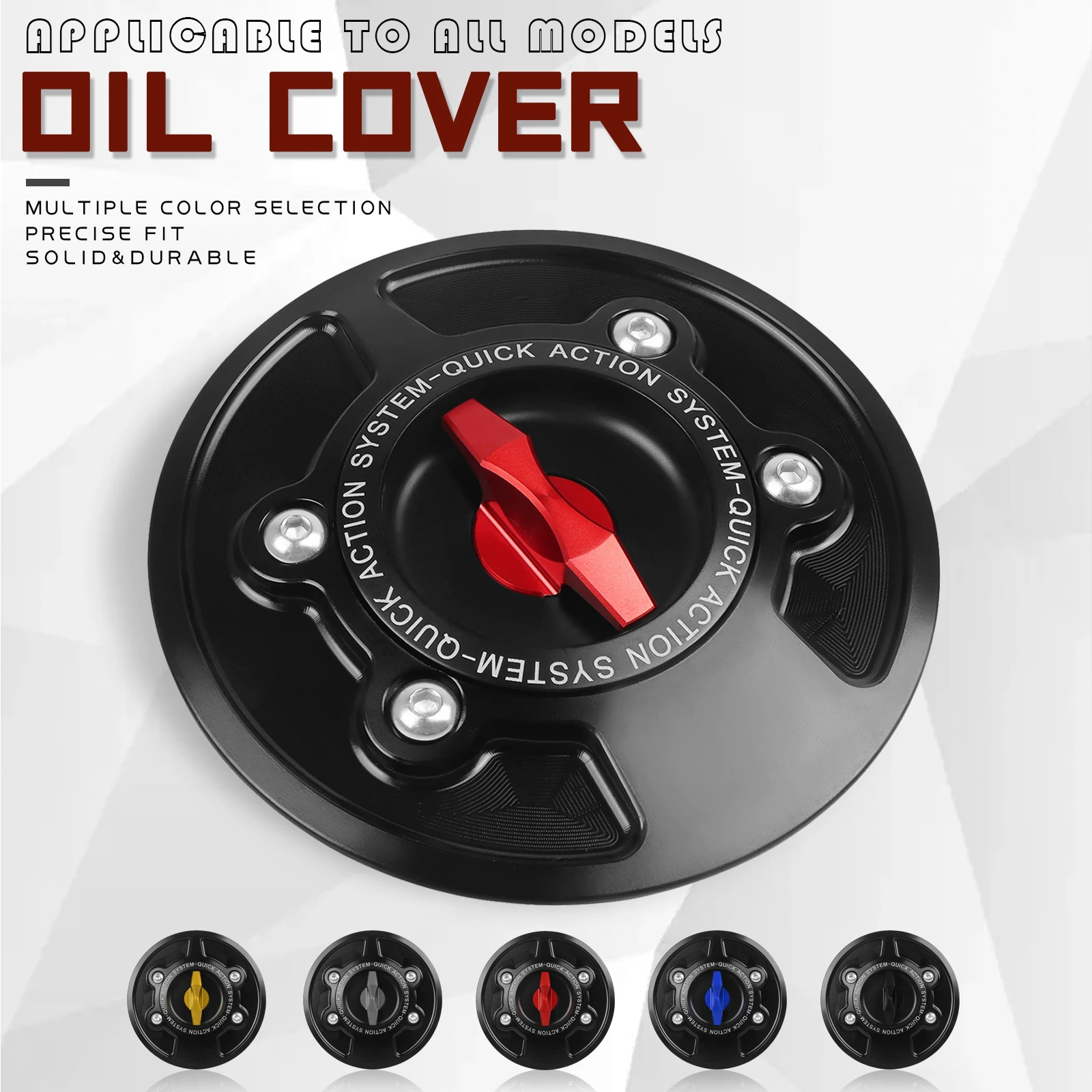 

For BMW S1000RR S1000R HP4 M1000RR M Power R1200GS R1200 Motorcycle Fuel Tank Cap Accessories Gas Tank Cap Oil Tank Cover