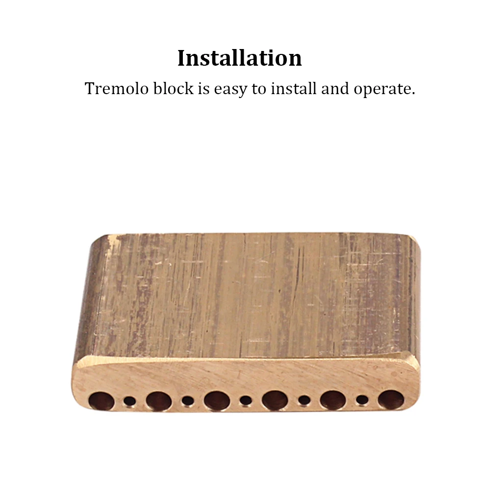 

Tremolo Block Strat Tremolos Base Plate Wear-resistant Piano Bridge Part
