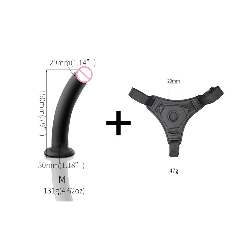 Female Strap-on Harness with Dildo