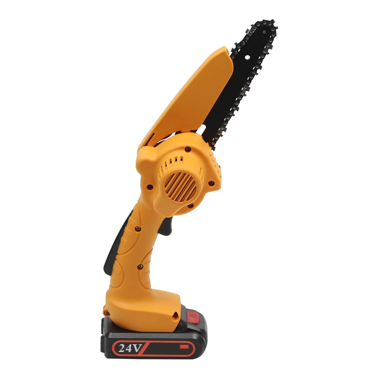 Mini Motosega Elettrica Da 24V 6 Pollici Con Batteria E Caricabatterie, Piccola Motosega Elettrica A Mano Ricaricabile Per Il Taglio Di Alberi Da Giar