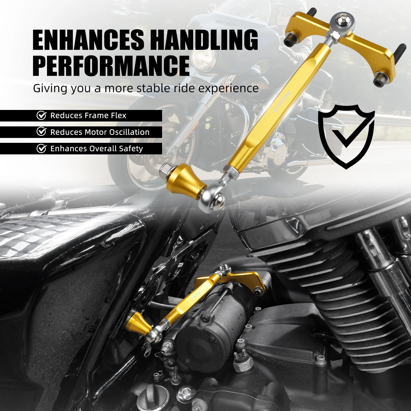 Für Harley Road Glide Special FLTRXS M8 Touring Stabilisator Für Harley Road King Special FLHRXS Street Glide FLHX CVO Road Glide – Detail 16