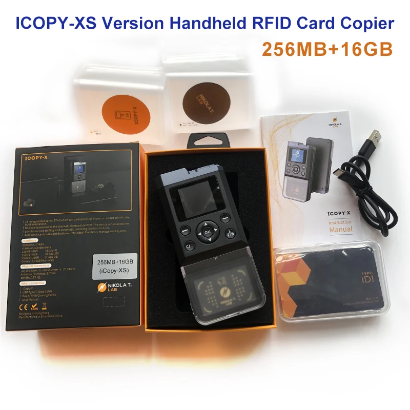 ICOPY-X (XS Version) Handheld RFID Card Copier Small RFID Card