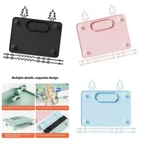 K8GF Baby Feeding Mat With Strong Suction Base Safe Silicone Placemat For Toddler Mealtime Time & Play Hour