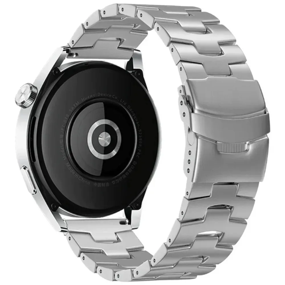 Premium 22mm Titanium Metal Watch Strap - Luxury Replacement Wristband Accessories