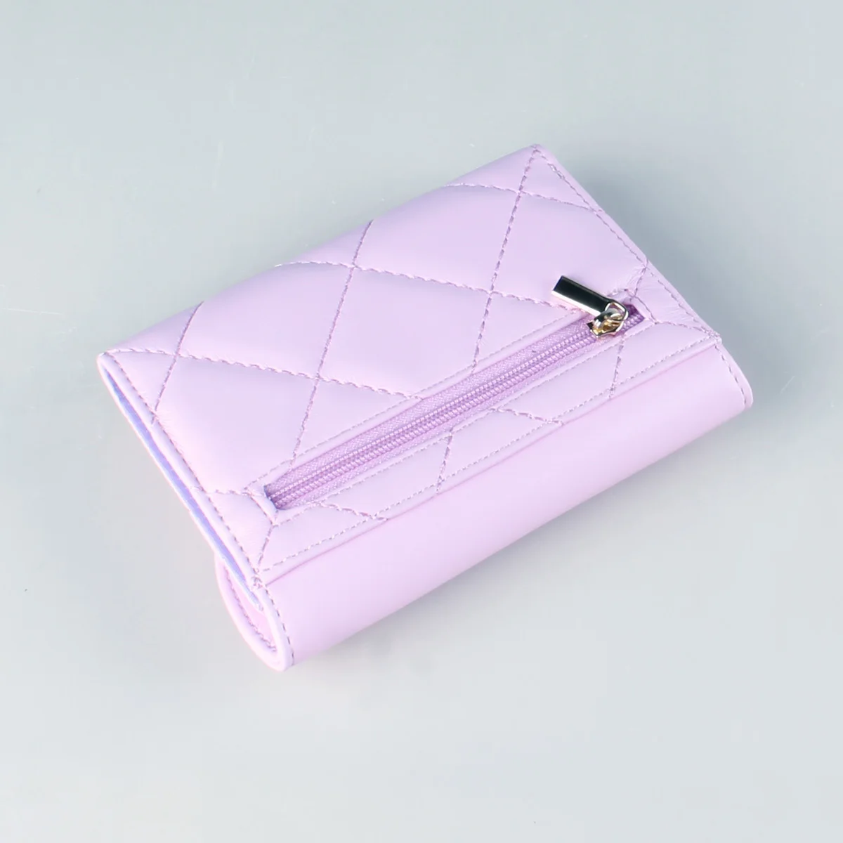 Pink Quilted Women's Wallet Women's Coin Wallet