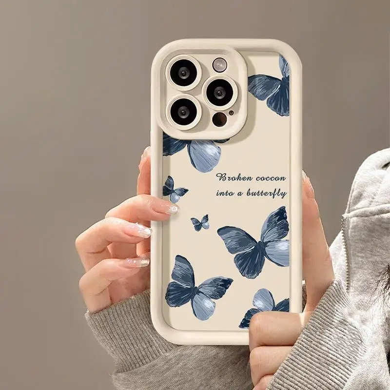 Dreamy Butterfly Soft Silicone Phone Case