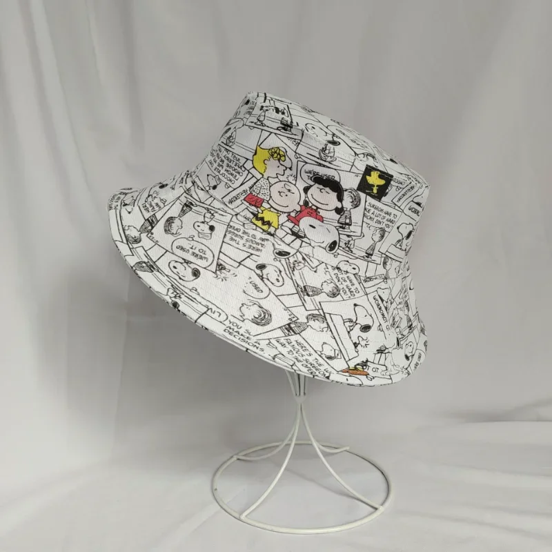 Snoopy Fisherman Hat Fashion Summer Women Bucket Hat Outdoor - Main Image
