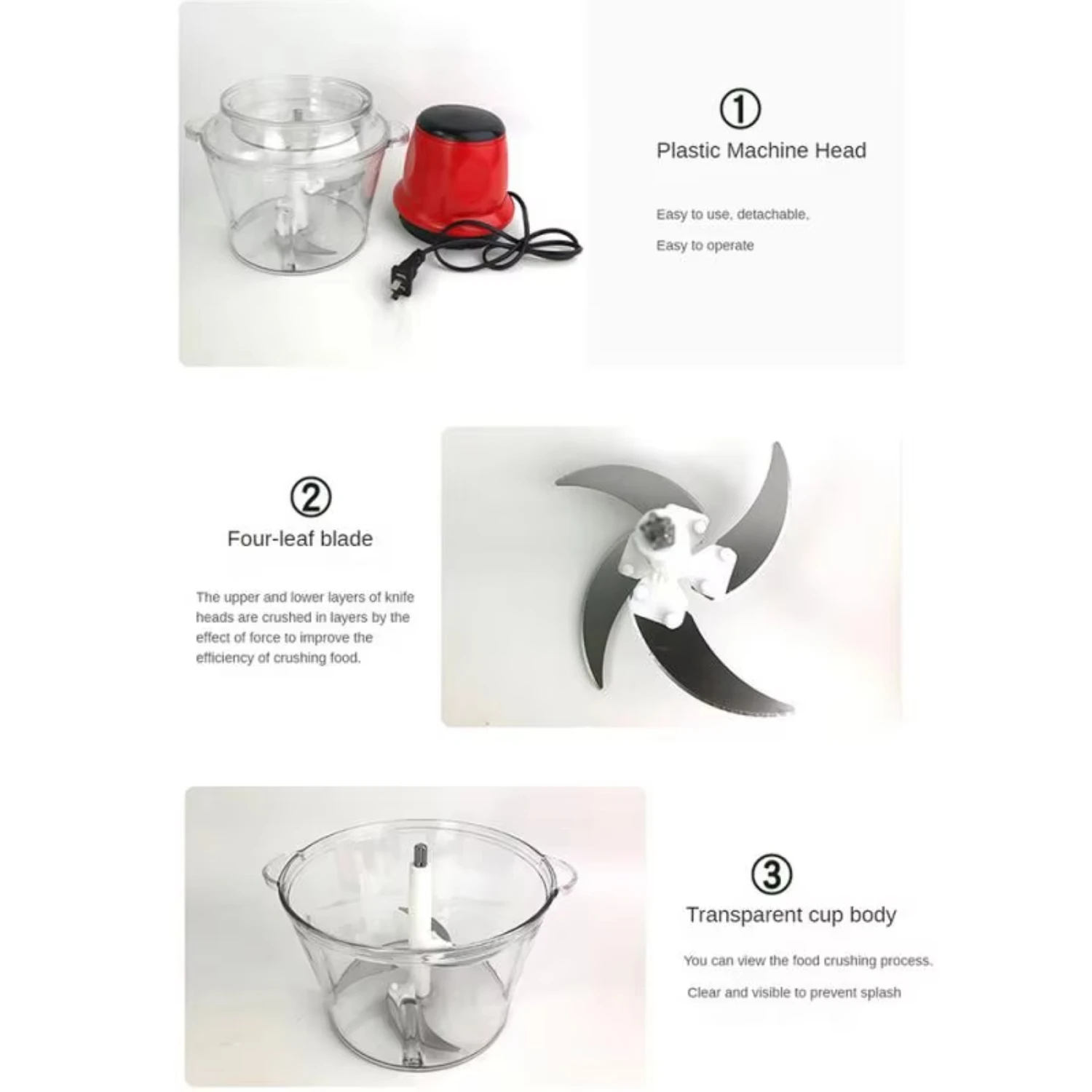 Multi-Meat Grinder Kitchen Cooking Machine-Single File Beef Meat Grinder 2