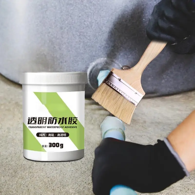 Roof Sealant Waterproof 300g Invisible Adhesive Transparent Coating Agent RV Roof Sealant Waterproofing Sealant For Brick And