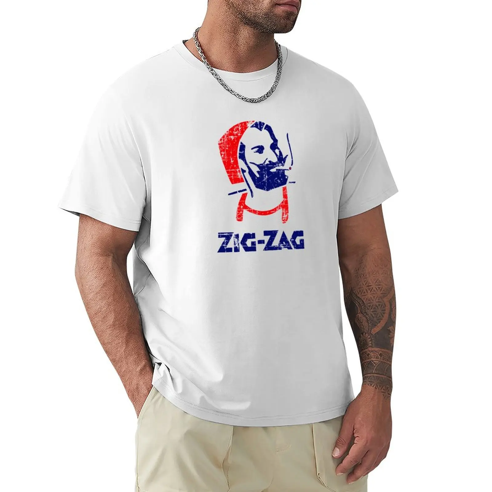 

Zig Zag Vintage T-shirt heavyweights shirts graphic tees men clothings