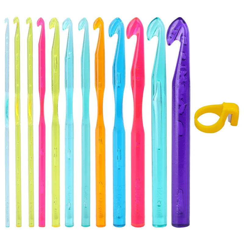 Plastic Crochet Hook Plastic Hook Tool Sewing Tools Accessory