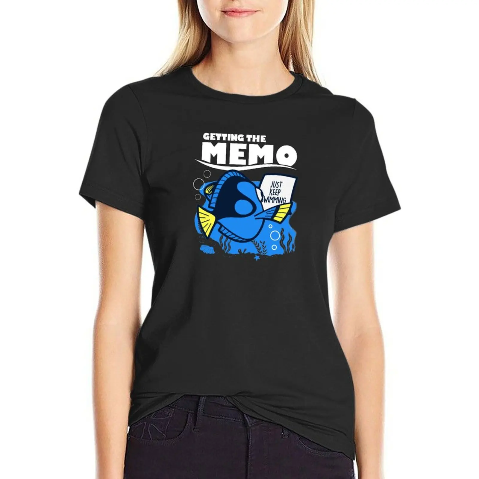 

Getting The Memo T-shirt shirts graphic tees funny spring clothes Women 2024