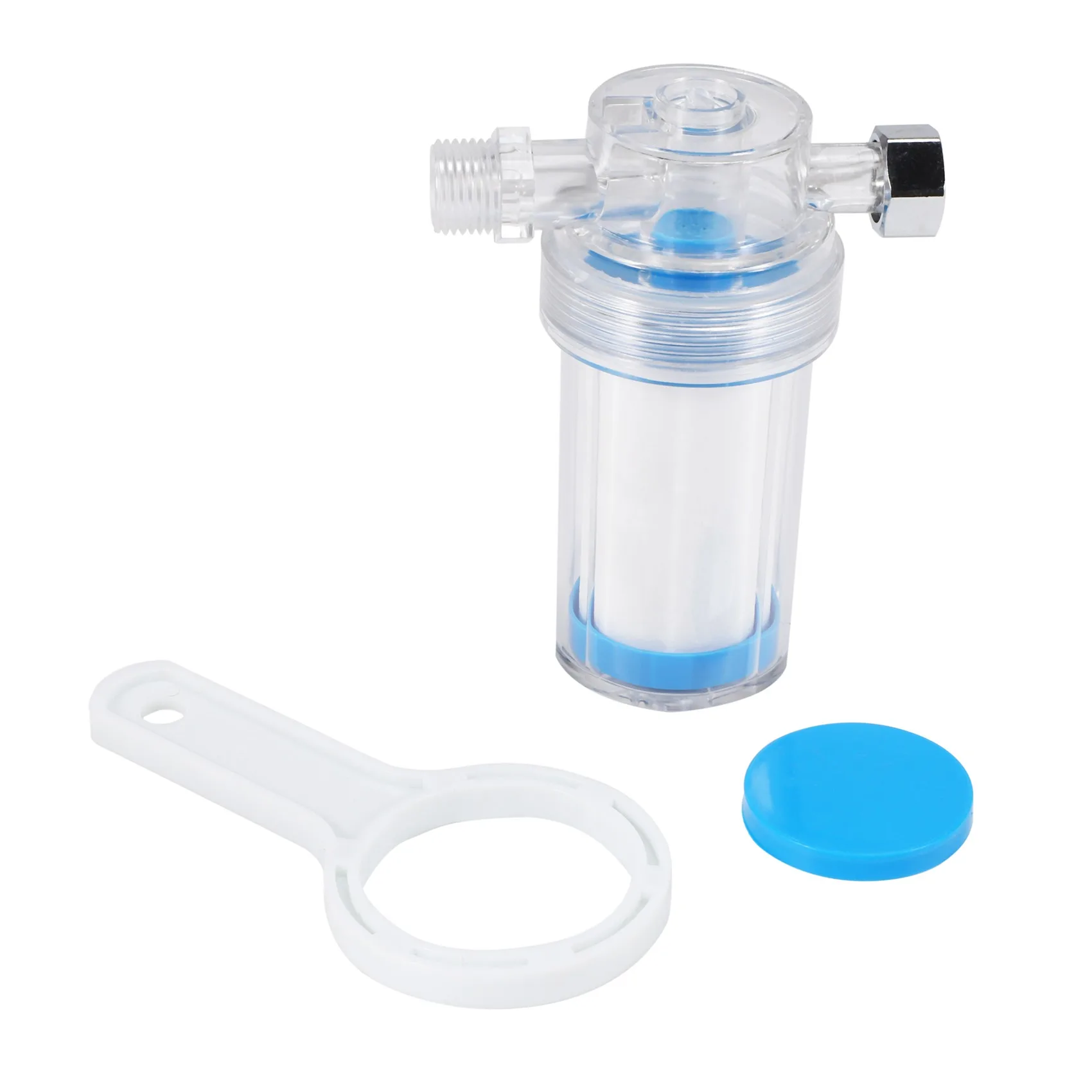 Máquina de Lavar Roupa de Sedimentos Ferrugem Impureza Aquecedor de Água Filtro de Água do Chuveiro Purificador de Água da Torneira Frontal