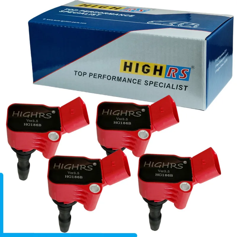 Iridium Spark Plug Ignition Coil For SKODA OCTAVIA 1.2 1.4 1.6 CITIGO 1.0 SUPERB RAPID SEAT LEON IBIZA IV 1.0 1.2 1.6 ALHAMBRA - 2
