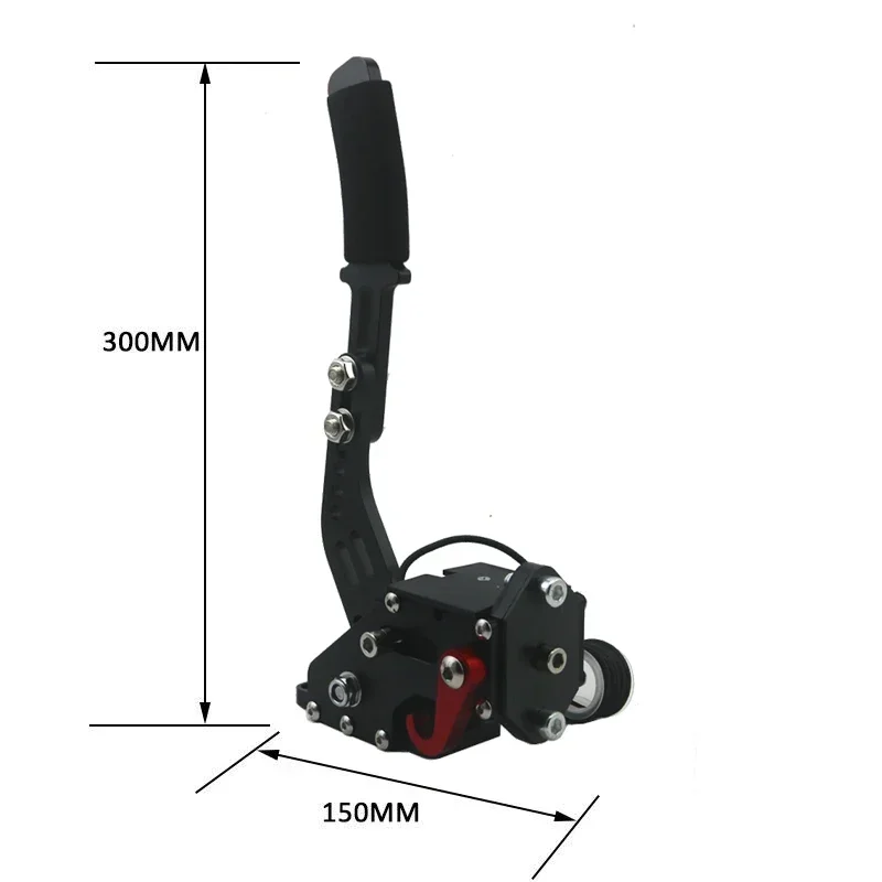 16Bit USB Handbrake SIM For G25/27/29 T500 PC Racing Games FANATECOSW DIRT RALLY Hand Brake System Red Black Blue