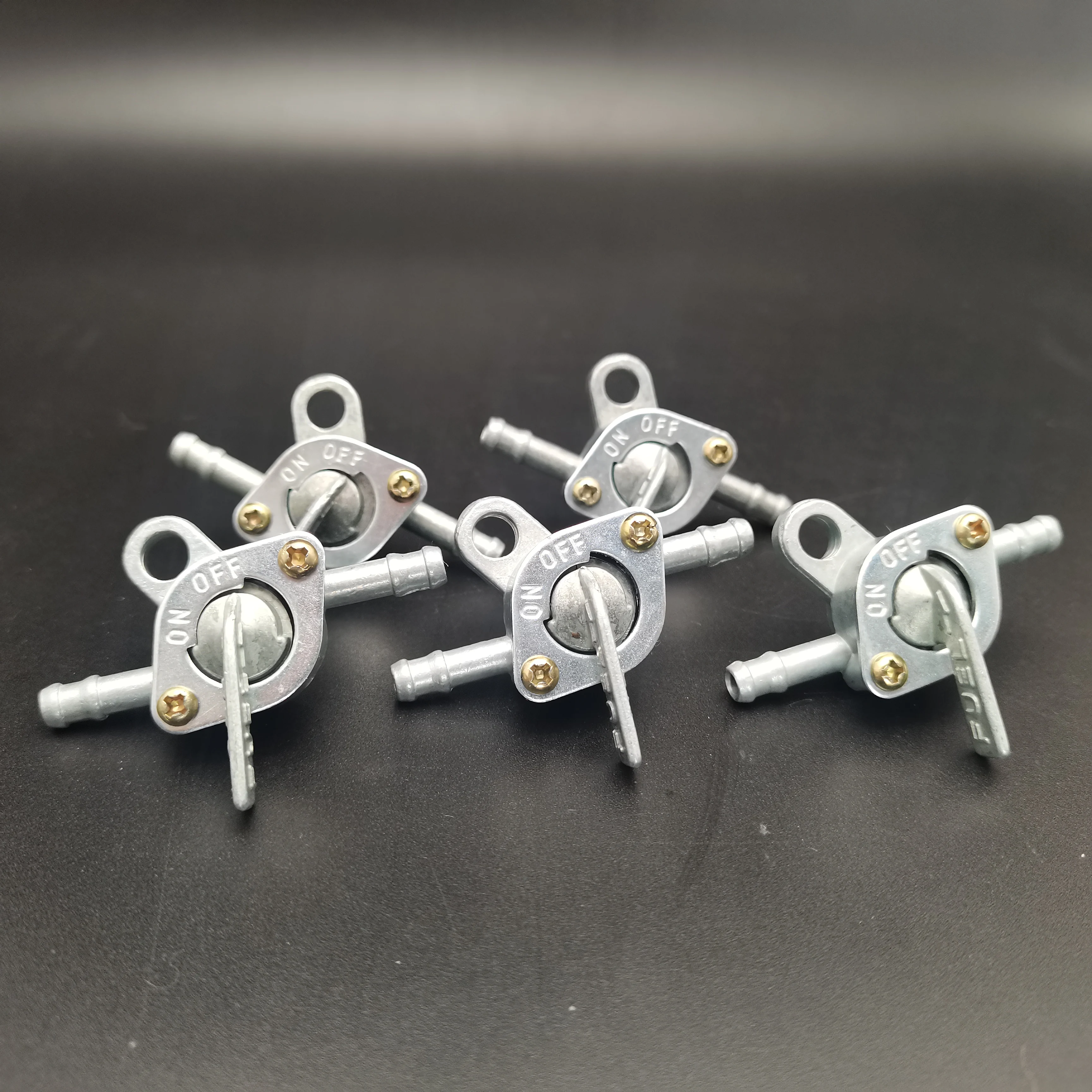 6mm Motorcycle Scooter Fuel Tap Gas Petrol Valve Fuel Tank Switch Motorbike Mini Auto Key Ring On Off Accessories fuel taps oil switch