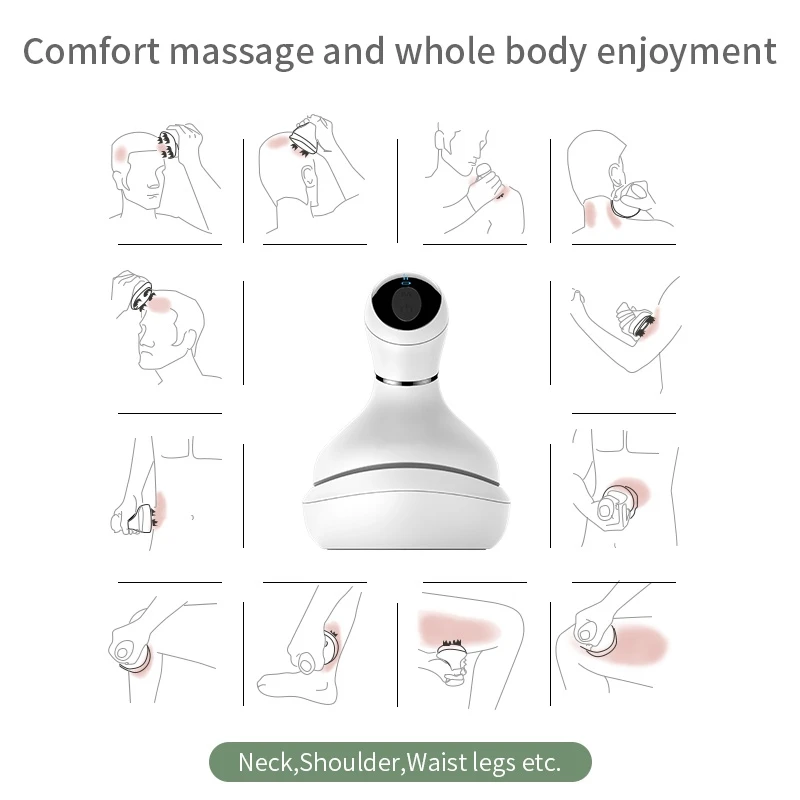 Wireless Electric Head Massager for Relaxation