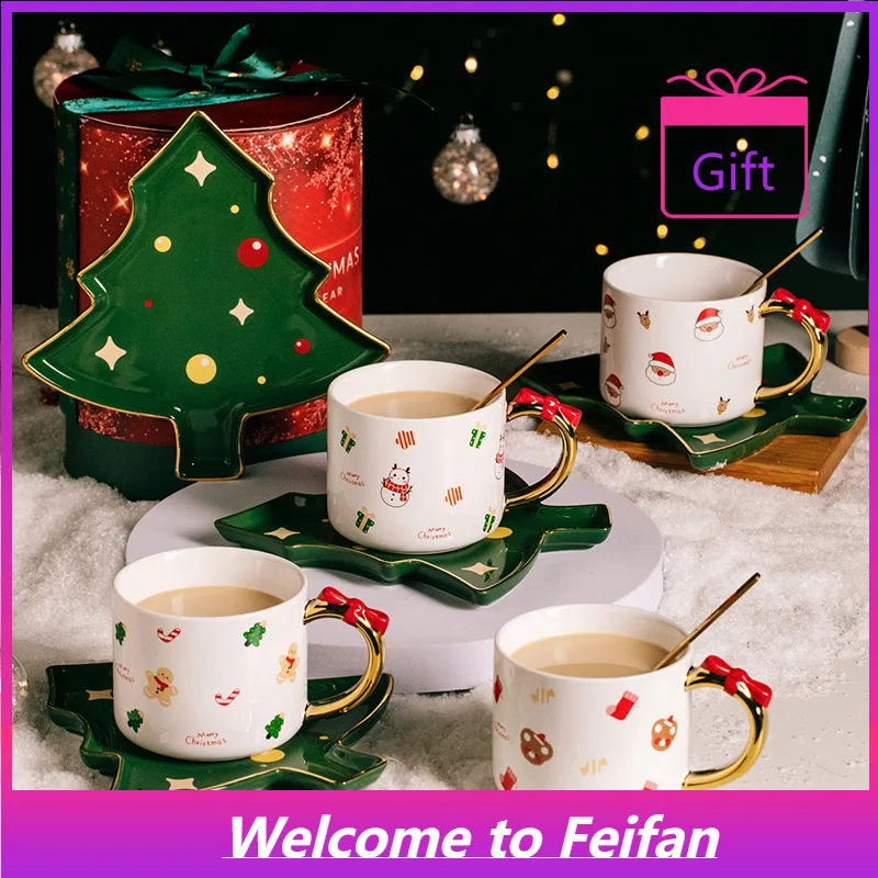 Household-Goods-Ceramic-Cup-Cute-Christmas-Gift-Exquisite-Coffee-Cup