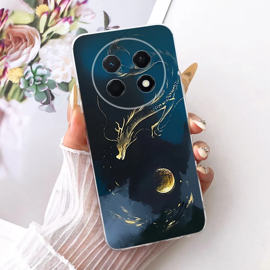 Luxury Dragon Lion Tiger Wolf Soft Silicone Cover