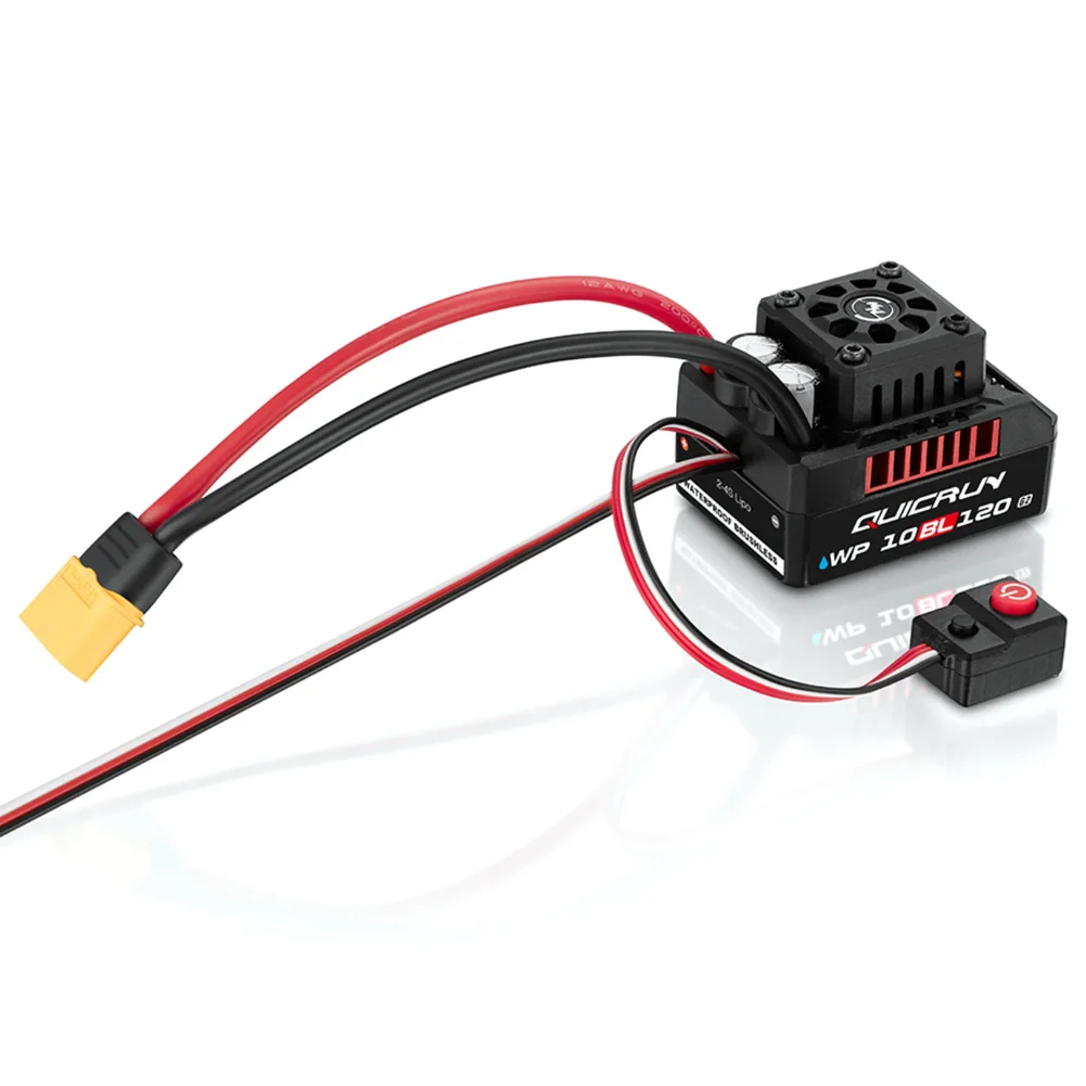 Hobbywing QUICRUN WP 10BL120 G2 120A IP67 Wodoodporny