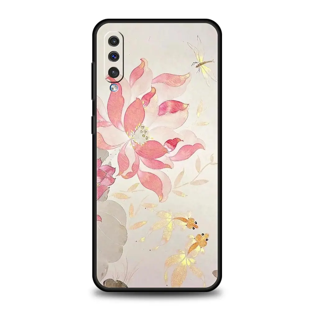 Whimsical Floral Fairy Fish Phone Case Cover