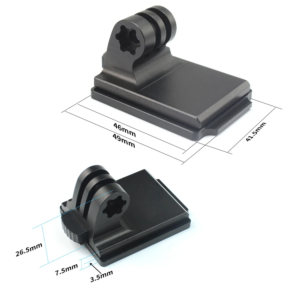 Magnetic Action Camera Cage For Action 2 Dual-screen Full Cage w/ Cold Shoe Mou