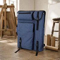 Art Carry Bag doubleShoulder Drawing Bag Artist Portfolio Backpack Canvas-Like Drawing Board Case Adjustable Straps 4