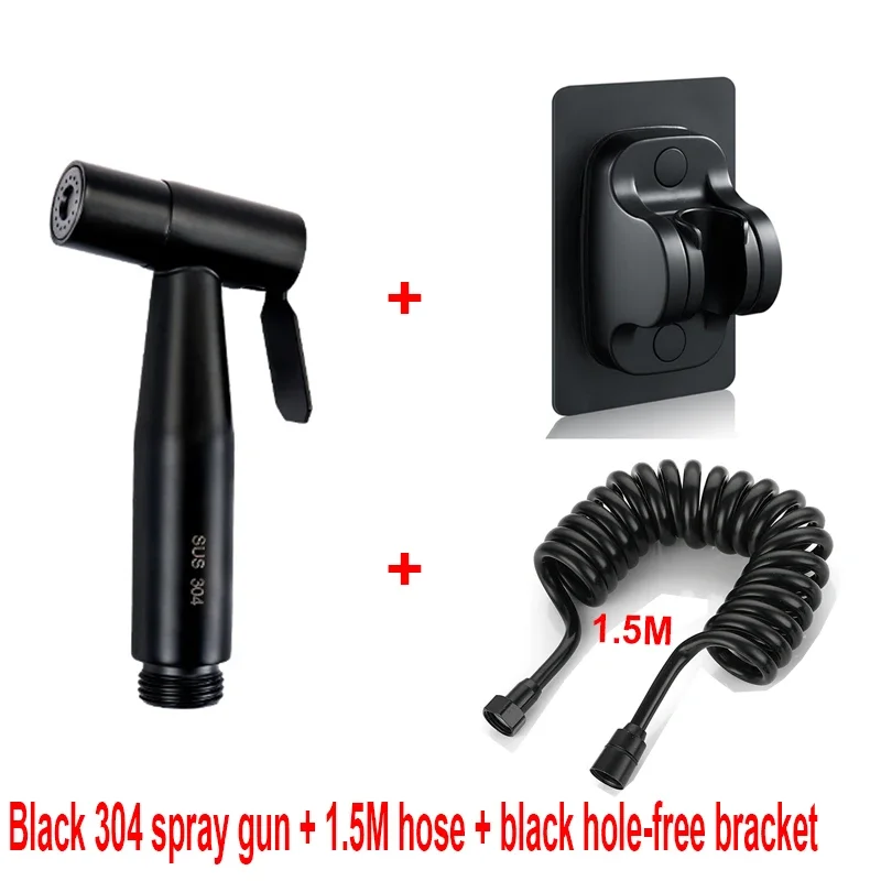 Premium Handheld Bidet Sprayer with Dual Control and Retractable Hose