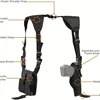 2024 New Tactical Armpit Pistol Holster Military Portable Hidden Holster Hunting Shooting Holster Shoulder Hanging Bag Holster 3