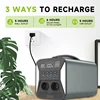 1024Wh Portable Power Power Station Lifepo4 Batteries Powerful Power Bank 1000W Solar Generator Emergency Power Supply Outdoor ﻿ 3