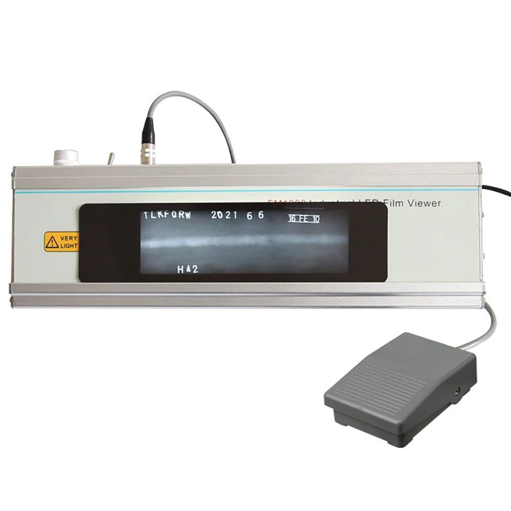 무료 배송 YUSHI Portable FM2000 LED Industial 비파괴 방사선 필름 뷰어