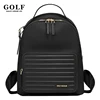 GOLF Women Backpack Bag Luxury Small Black pvc Leather Bags Adult Backbag Waterproof Elegant Mini School Backpack New Trend 2024 1